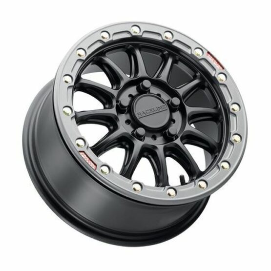 Raceline Alpha Beadlock Wheel 15x7 5x114.3 +53 Black/Gunmetal - Image 2