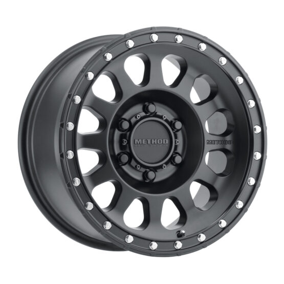MR315 17x9 -12mm Offset 6x5.5 106.25mm CB Matte Black Wheel