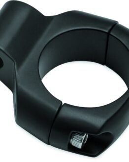 Kuryakyn Mirror Adapter Satin Black 1-1/4 in Bars Mount