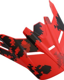Z1R Youth Rise Helmet Visor Kit Red Digi Camo One Size