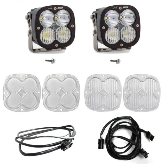 Baja Designs A-Pillar Light Kit XL80 D/C w/ Upfitter Fits 2021+ Ford Bronco