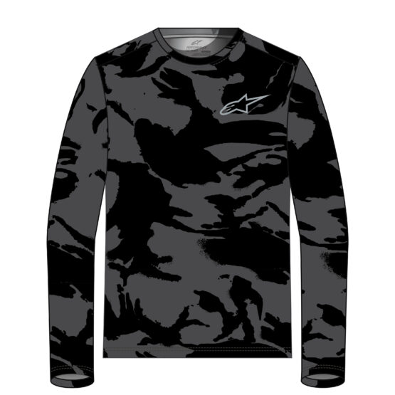 Alpinestars Camo Performance LS Tee Black/Camo Medium