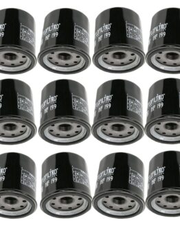 HF199 Oil Filter - Black - 12 Pack