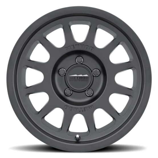 MR703 17x8.5 +35mm Offset 5x150 110.5mm CB Matte Black Wheel