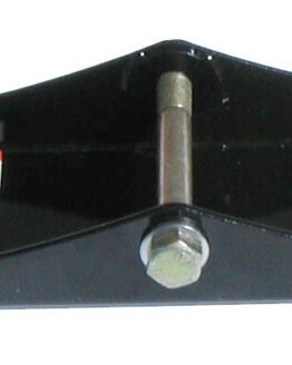 SLP Ski Mounting Saddle Bracket Black For Polaris Snowmobiles