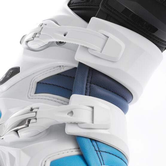Gaerne SG12 Limited Edition Boot Black/White/Blue Size 12 - Image 3