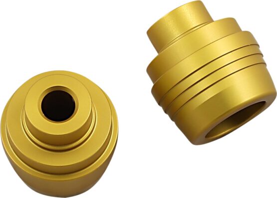 Kuryakyn Lodestar Gold Bar End Sliders Fits BMW R1200/1250 GS/Adv - Image 2