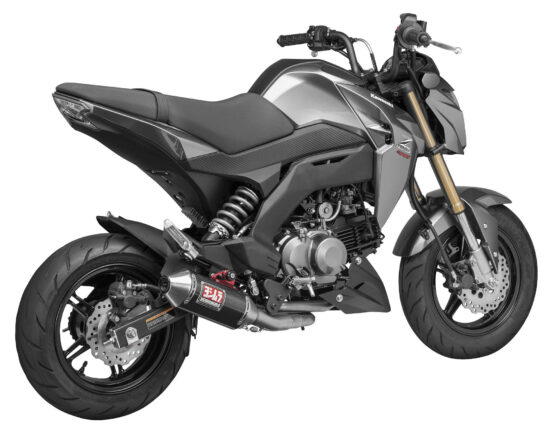 Yoshimura RS-2 Full Exhaust Black Stainless Fits 17-25 Kawasaki Z125 Pro - Image 2