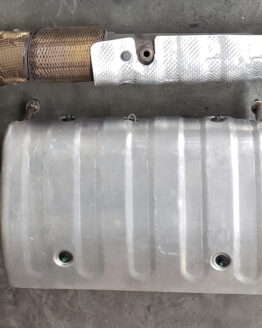 Takeoff Slip On Exhaust Muffler w/ Mid-Pipe