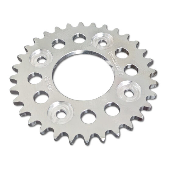 Vortex Rear Aluminum Sprocket 32T 420 Silver Fits 14-20 Honda MSX125 Grom