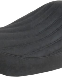 Knuckle Ribbed Solo Seat Black Gel