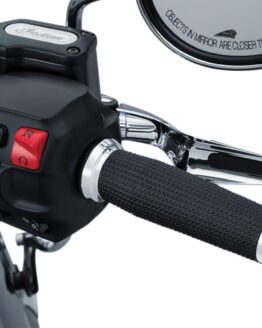 Kuryakyn Thresher Grips Chrome Pair Fits 14-17 Indian Models