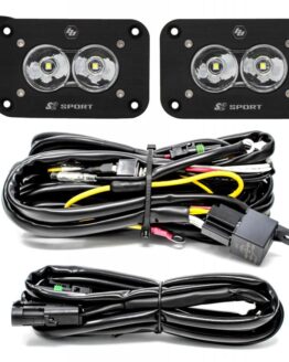 Baja Designs S2 Sport Flush Mount LED Work Light - Clear Lens