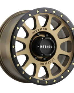 MR305 NV 17x8.5 0mm Offset 8x6.5 130.81mm CB Bronze/Black Street Loc Wheel