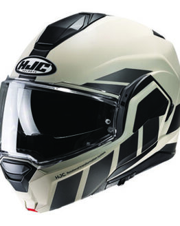 Black/White HJC i100 Beis Modular Helmet - XL