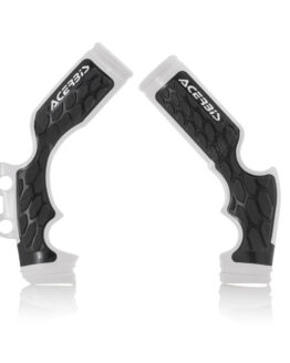Acerbis X-Grip Frame Guards White/Black For KTM 65 SX Husqvarna TC 65 GasGas MC 65
