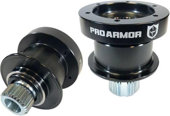 Pro Armor Quick Release Steering Wheel Hub Black