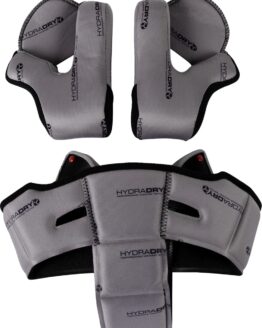 Icon Domain Helmet Liner and Cheek Pads Set Medium Gray