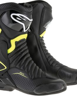 SMX-6v2 Vented Street Riding Boots Black/Yellow US 3.5