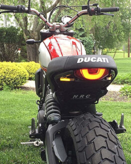 New Rage Cycles Tucked Fender Eliminator w/ Signals Fits 15-17 Scrambler