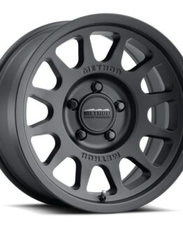 MR703 17x7.5 +50mm Offset 5x160 65mm CB Matte Black Wheel