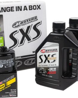 Maxima Quick Change Kit 5W-40 with Filter Fits Kawasaki Teryx KRX