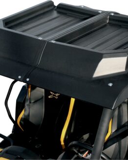 Moose Offroad Two-Piece UTV Roof Black For Can-Am Commander/Maverick