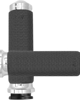 Avon Memory Foam Grips Chrome 1.5" Fly-By-Wire