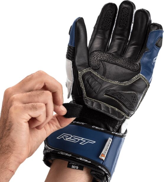 RST Tractech EVO 4 CE Glove Blue/White/Black XL - Image 2