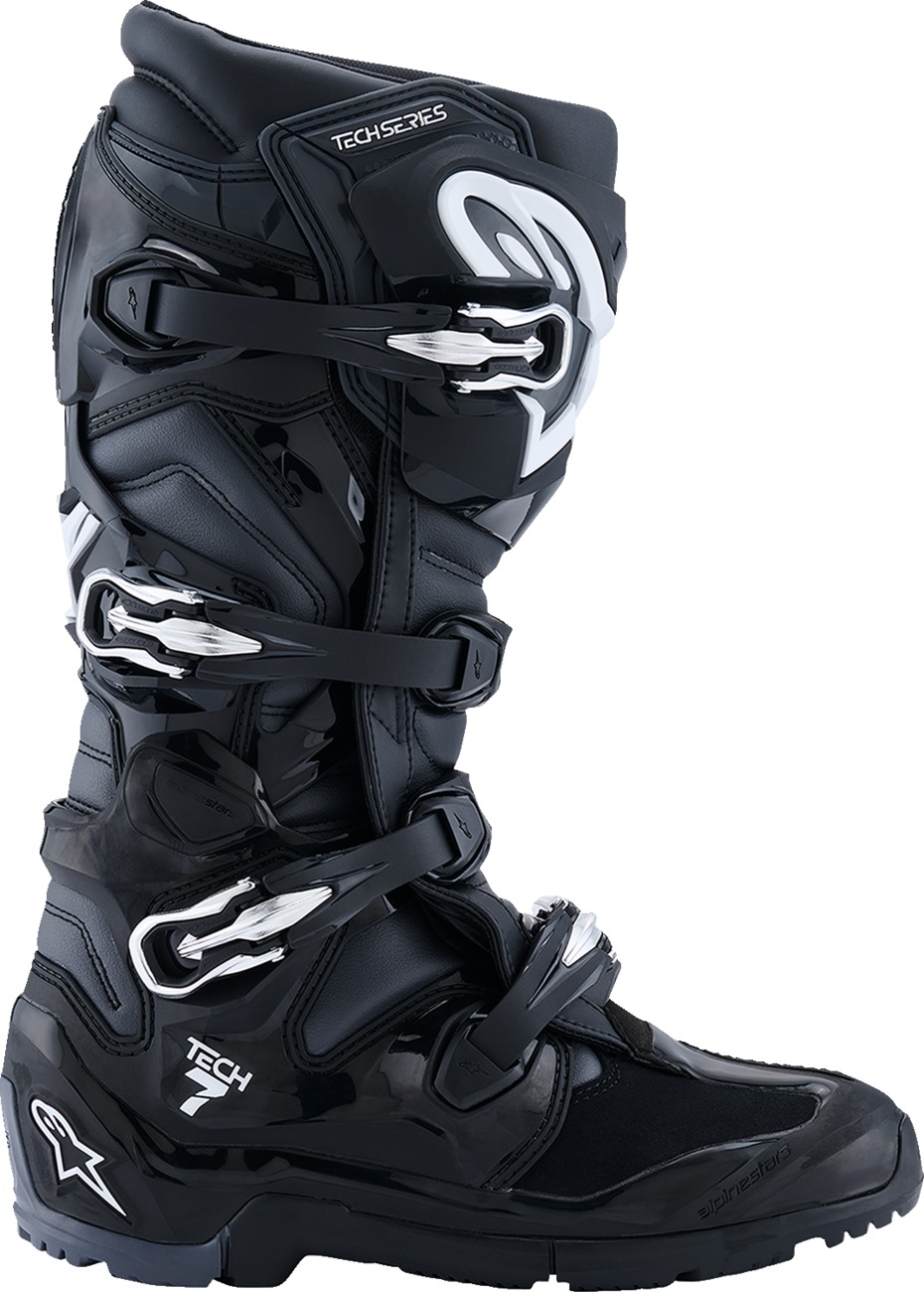 Alpinestars Tech 7 Enduro Boots Black/Anthracite/White US 8 - Image 3