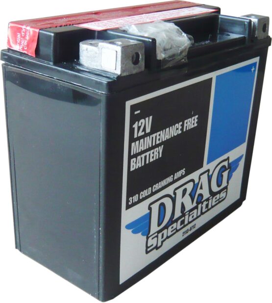 Drag Specialties AGM Battery 12V 18Ah 320CCA Replaces YTX20HL-BS