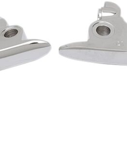 Slotted Aluminum Hydraulic Brake/Clutch Lever Set Chrome