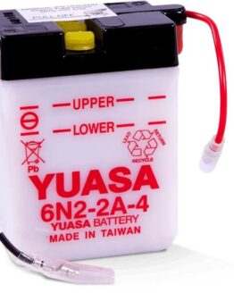 Yuasa 6N2-2A-4 Conventional 6 Volt Motorcycle Battery