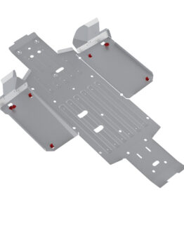 Rival Powersports Central Skid Plate Alloy For Honda Pioneer 1000 2016-2021
