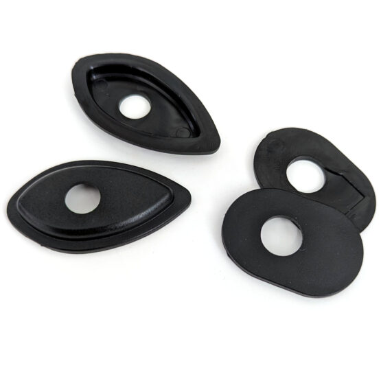 BikeMaster Turn Signal Adaptors for 10mm Stem Signals Fits Honda
