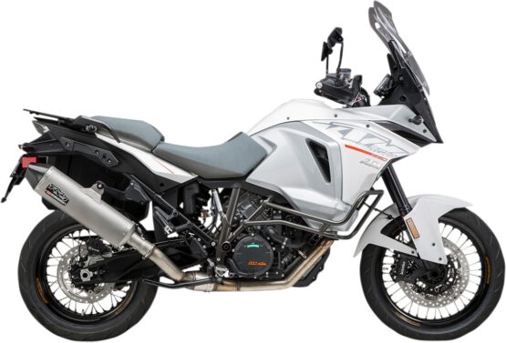 Yoshimura RS-4 Slip-On Exhaust SS/Carbon Tip Fits KTM 1090+ Adventure - Image 2