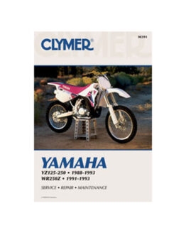 Clymer Shop Repair & Service Manual Soft Cover Fits 88-93 Yamaha YZ125/250