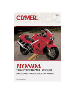 Clymer Shop Repair Manual Soft Cover Fits 98-00 Honda VFR800 Interceptor