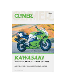 Clymer Shop Repair & Service Manual Soft Cover Fits 1991-1998 Kawasaki Ninja ZX7