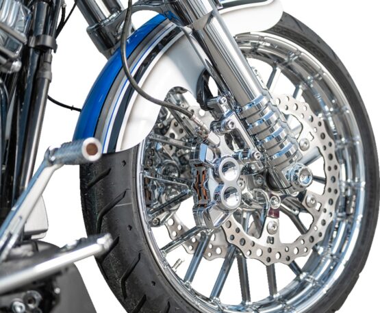 Arlen Ness Method No Flex 49mm Fork Legs Chrome For Harley Touring - Image 2