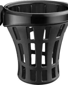 Ciro Gen 2 Big Ass Drink Holder Black 1-1/8 1-1/4 in Handlebar Mount