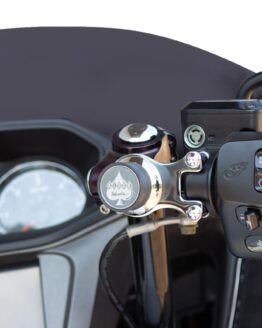 Klock Werks iOmount Ambidextrous Mount Chrome For Indian Challenger/Pursuit