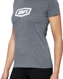 Women's Icon Tee Heather Gray Size L - 100%