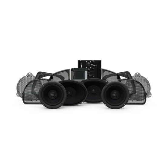 Rockford Fosgate Stage 3 Audio Kit Black Fits 2014+ Harley Touring