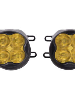 Diode Dynamics SS3 Pro Yellow SAE Fog Light Kit Amber Lens
