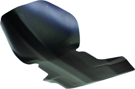 Skinz Float Plate Black Fits 08-10 Polaris Axys