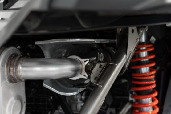 MBRP Slip-On Exhaust Dual Carbon Tip For Can-Am Maverick X3 17-18 - Image 2