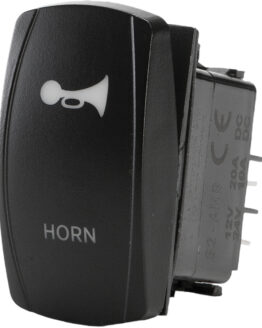 "Horn" Momentary Illuminated Rocker Switch