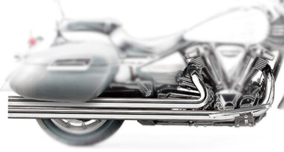 Speedster Xtra Long Chrome Full Exhaust - Image 3