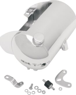 Drag Specialties Custom Oil Tank Chrome For Harley-Davidson Softail